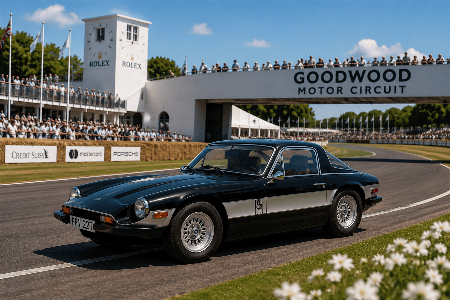 Cult Models TVR 3000M 1:18 - Black
