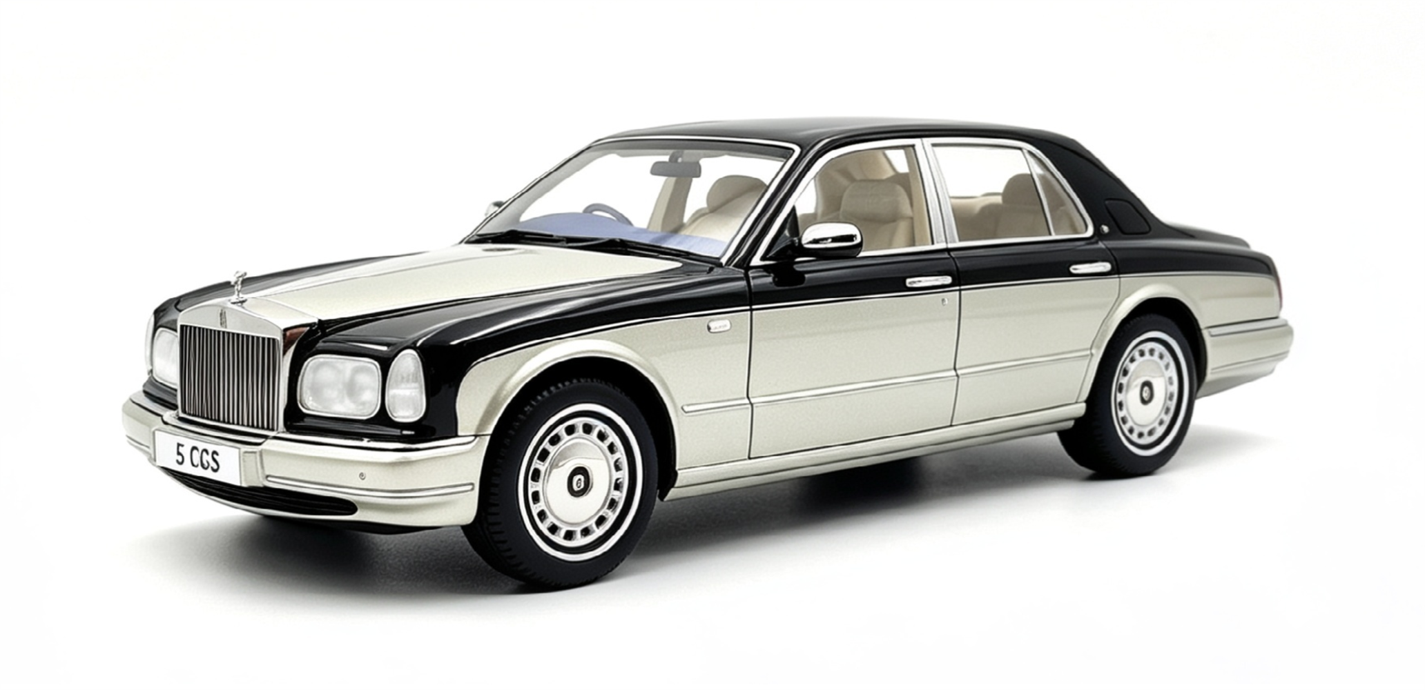 Cult Models Rolls-Royce Silver Seraph 1:18 - Black/Silver – Bild 2