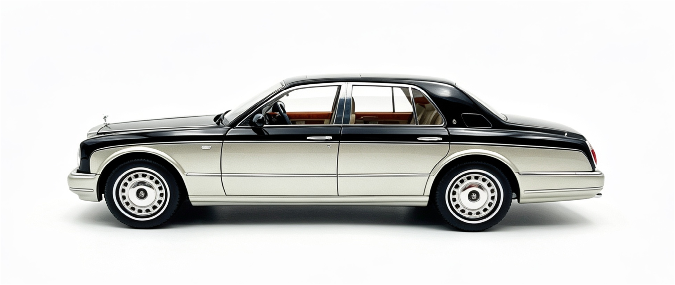 Cult Models Rolls-Royce Silver Seraph 1:18 - Black/Silver – Bild 3