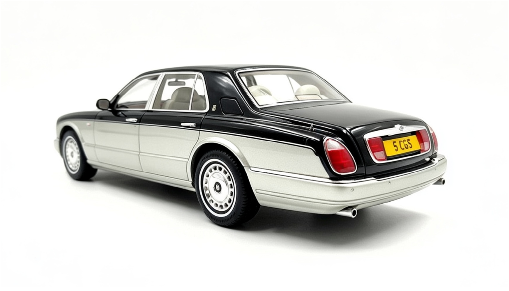 Cult Models Rolls-Royce Silver Seraph 1:18 - Black/Silver – Bild 4