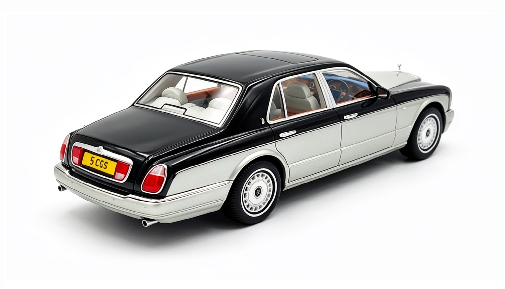 Cult Models Rolls-Royce Silver Seraph 1:18 - Black/Silver – Bild 7