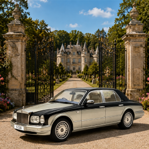 Cult Models Rolls-Royce Silver Seraph 1:18 - Black/Silver