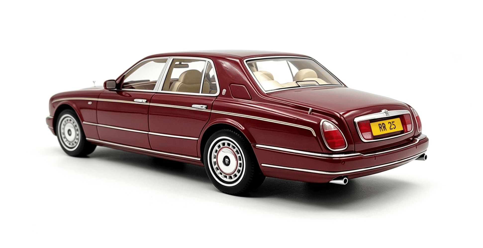 Cult Models Rolls-Royce Silver Seraph 1:18 - Sunset Red - Imagen 4