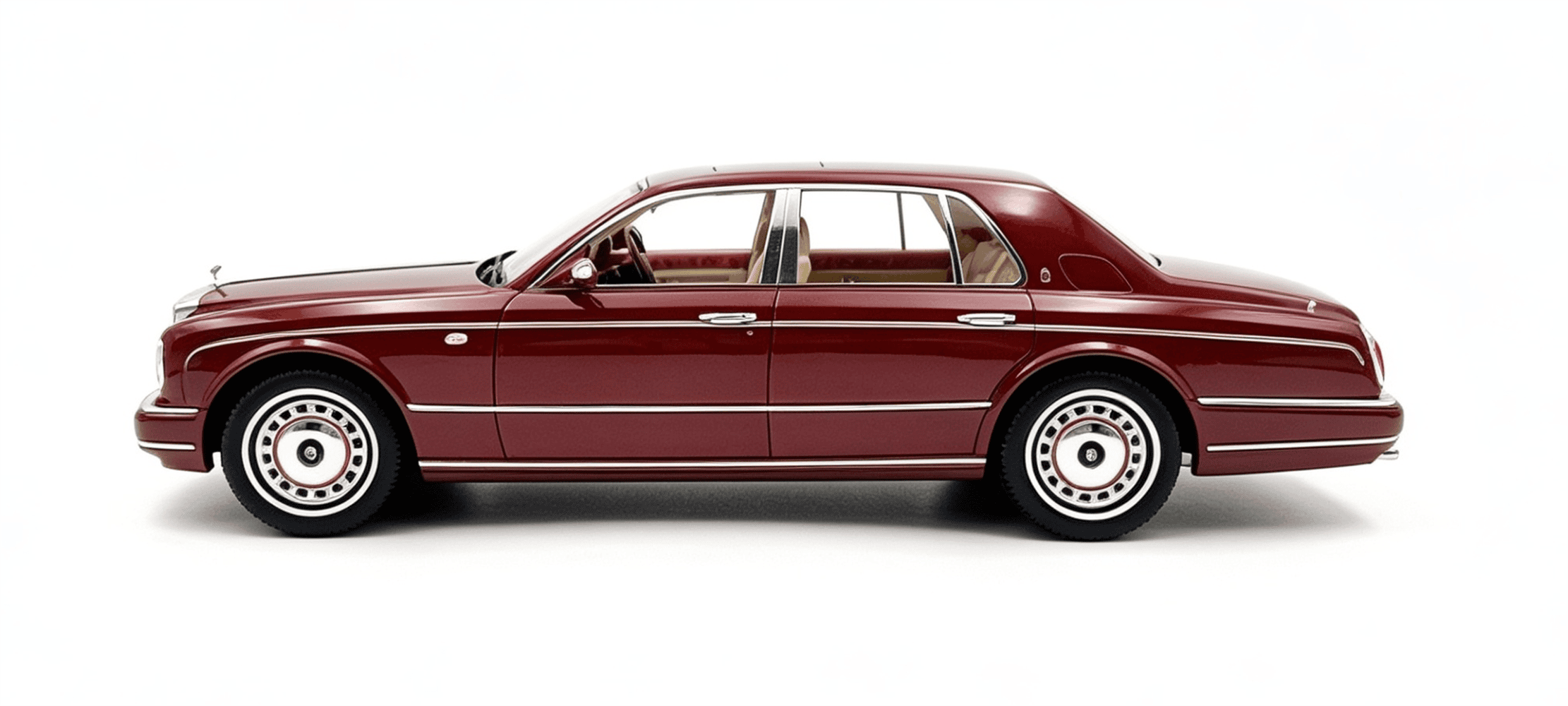 Cult Models Rolls-Royce Silver Seraph 1:18 - Sunset Red - Imagen 3