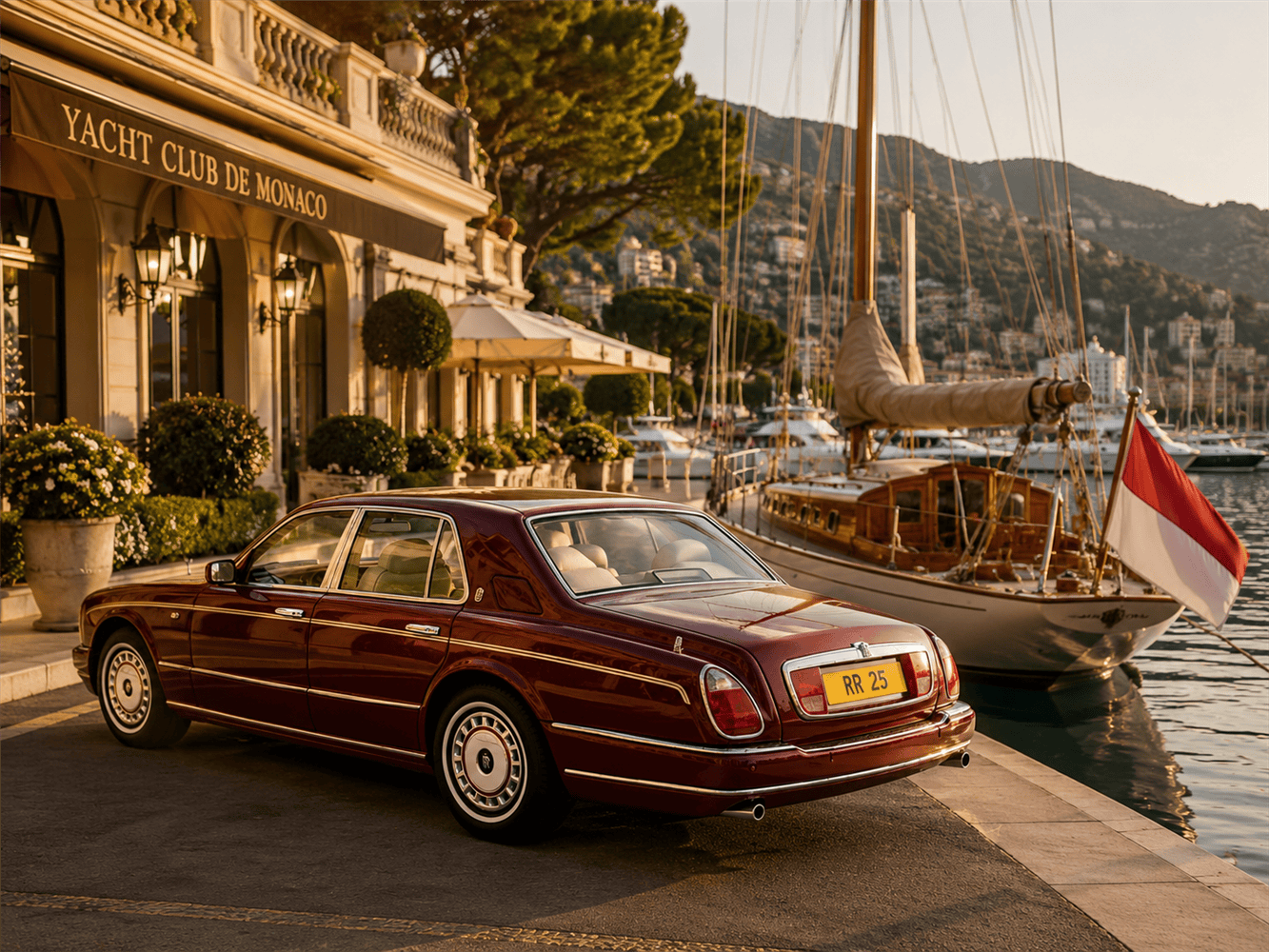 Cult Models Rolls-Royce Silver Seraph 1:18 - Sunset Red