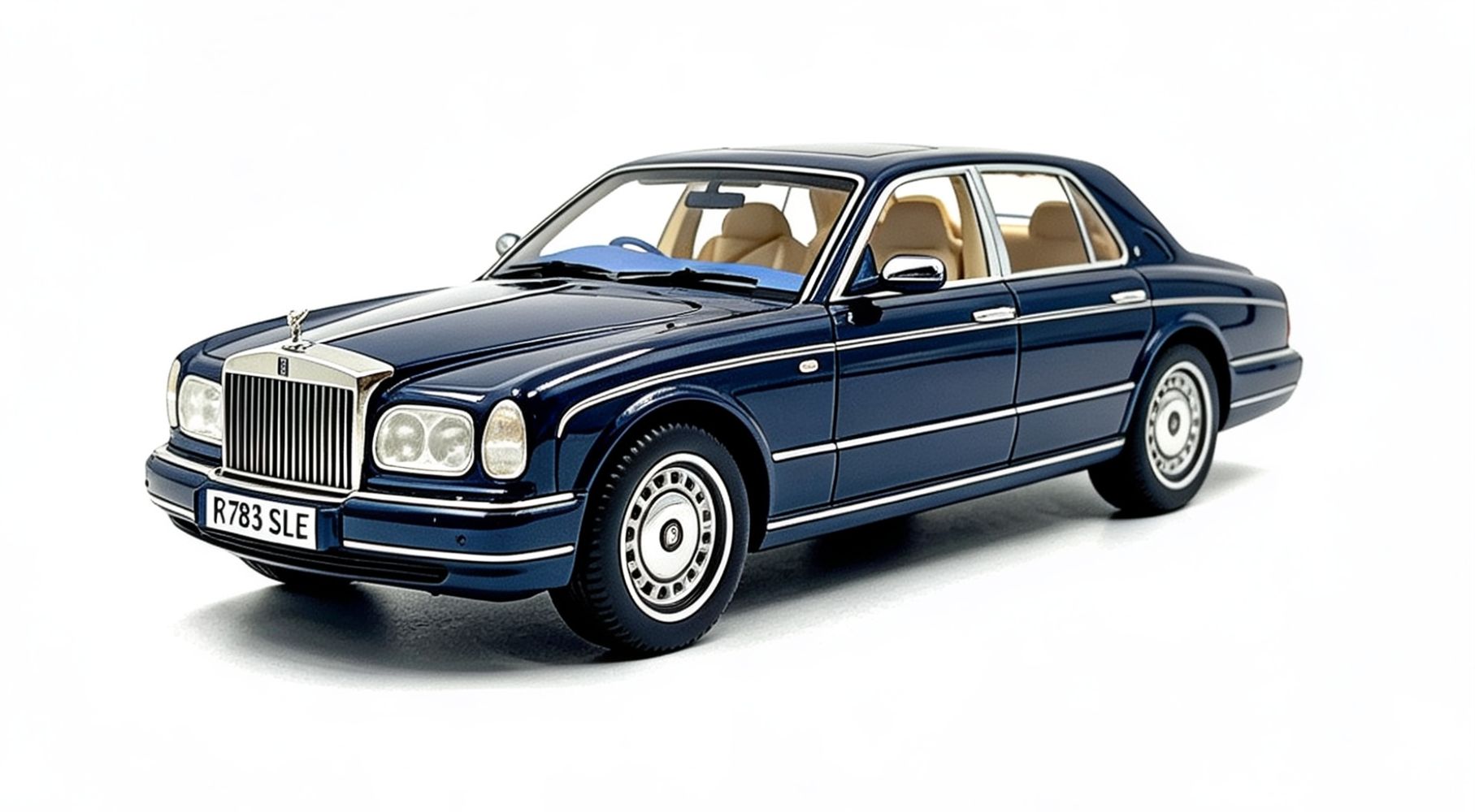 Cult Models Rolls-Royce Silver Seraph 1:18 - Peacock Blue – Bild 2