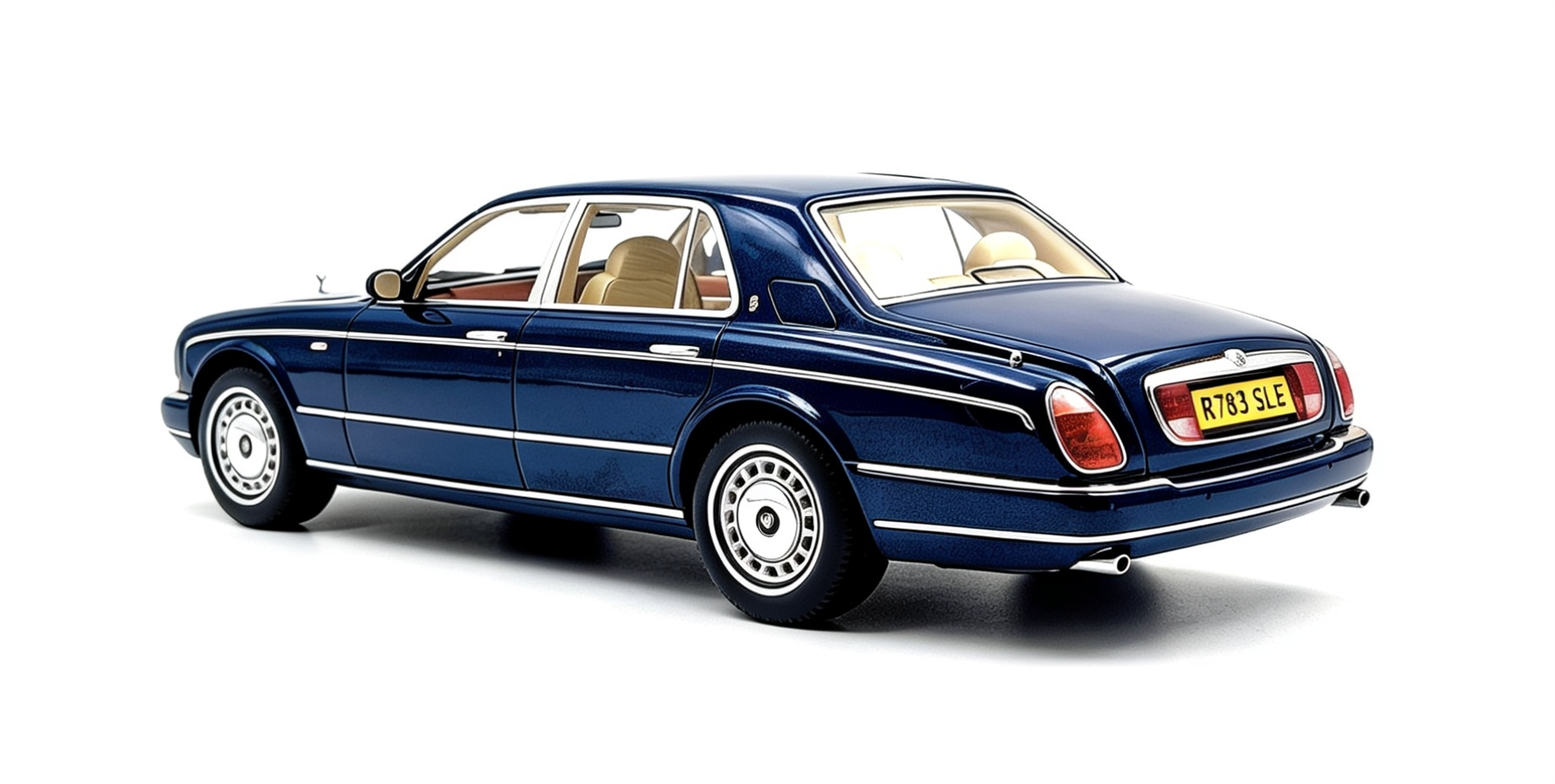 Cult Models Rolls-Royce Silver Seraph 1:18 - Peacock Blue – Bild 4