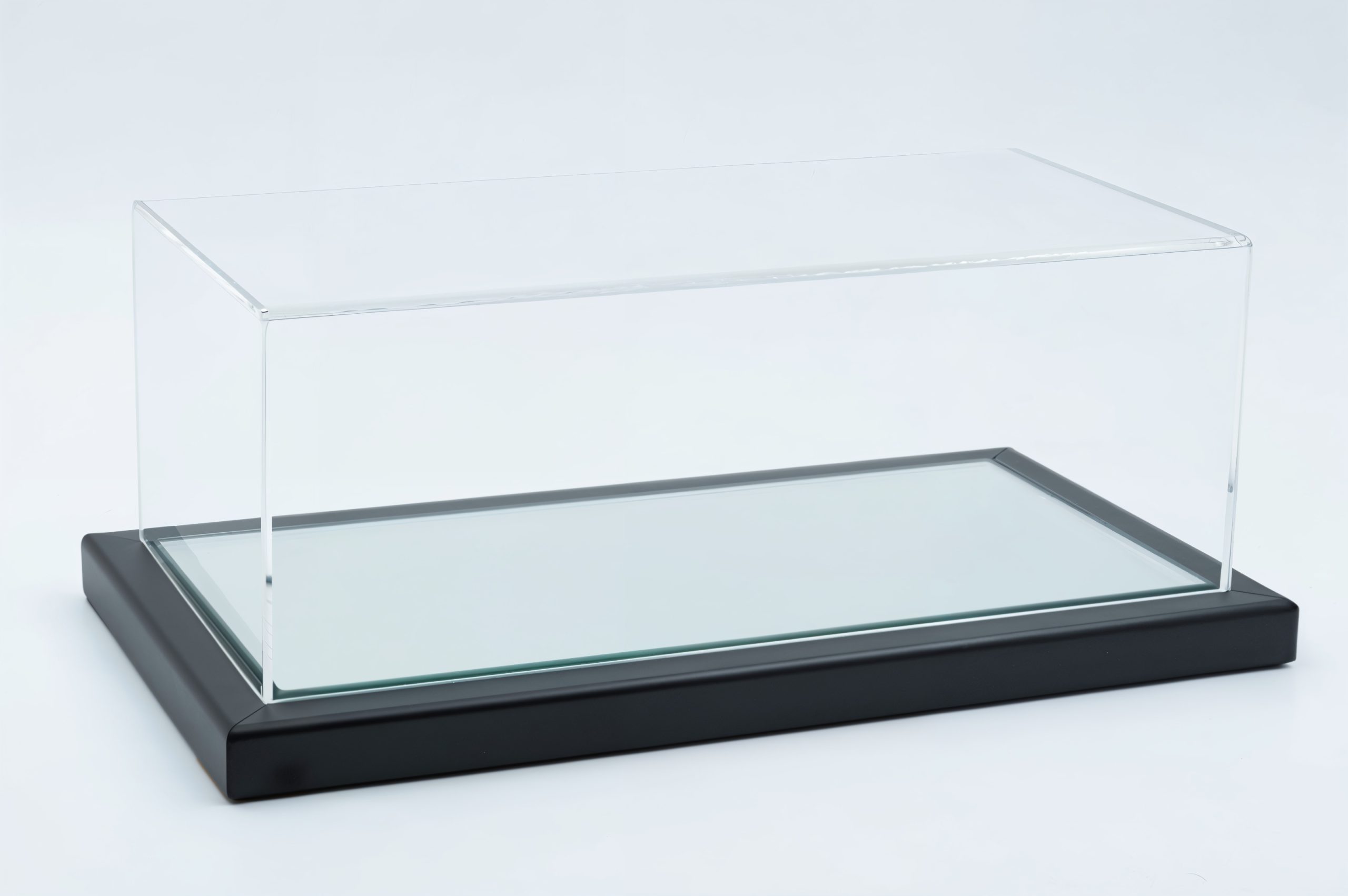 Atlantic Turin 1/8 Scale Display Case mit Metallrahmen und Spiegelboden - 1/8