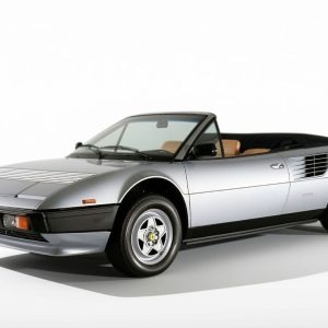 BBR Ferrari Mondial Quattrovalvole Cabriolet - Silver | 1:18