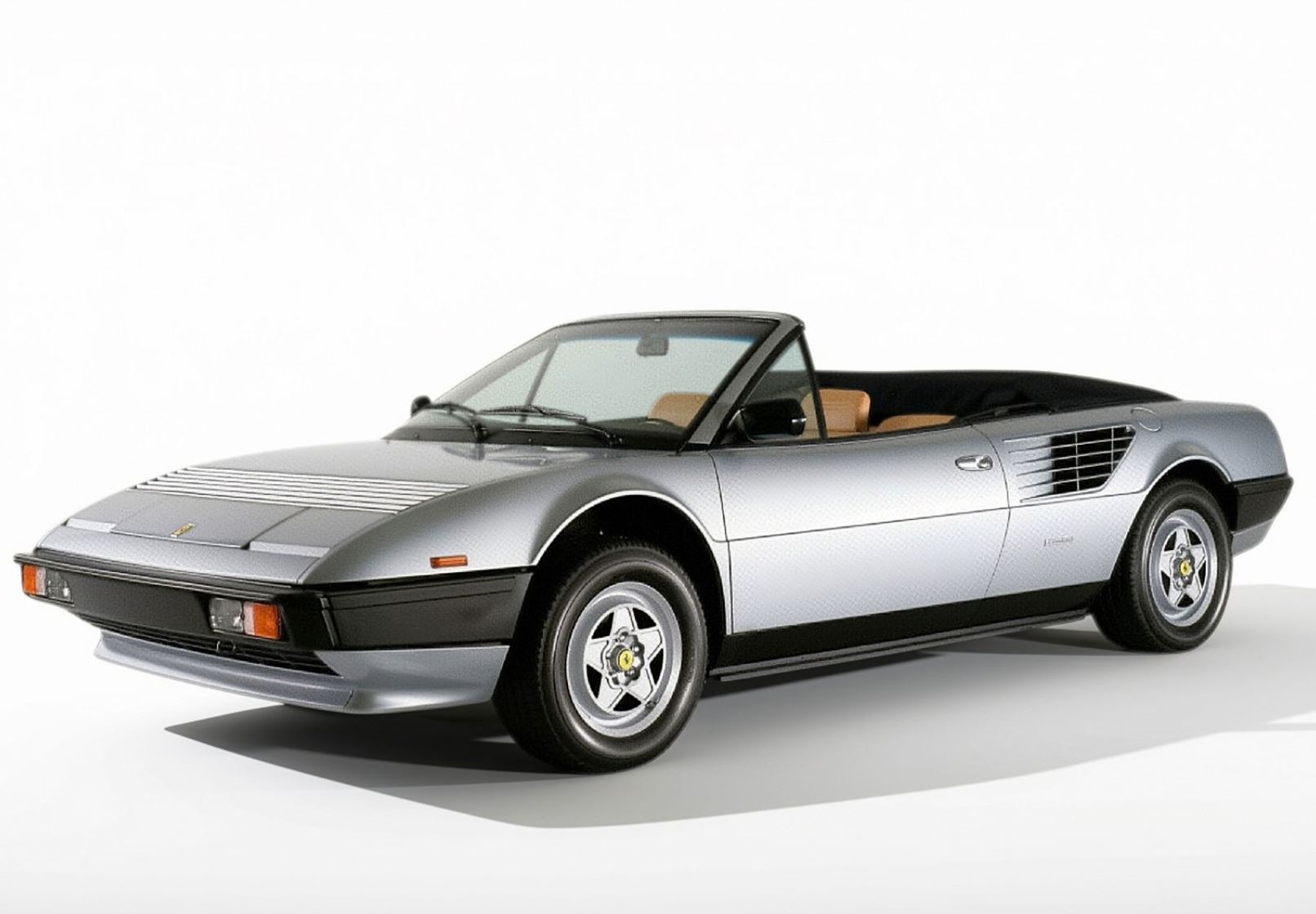 BBR Ferrari Mondial Quattrovalvole Cabriolet - Silver | 1:18