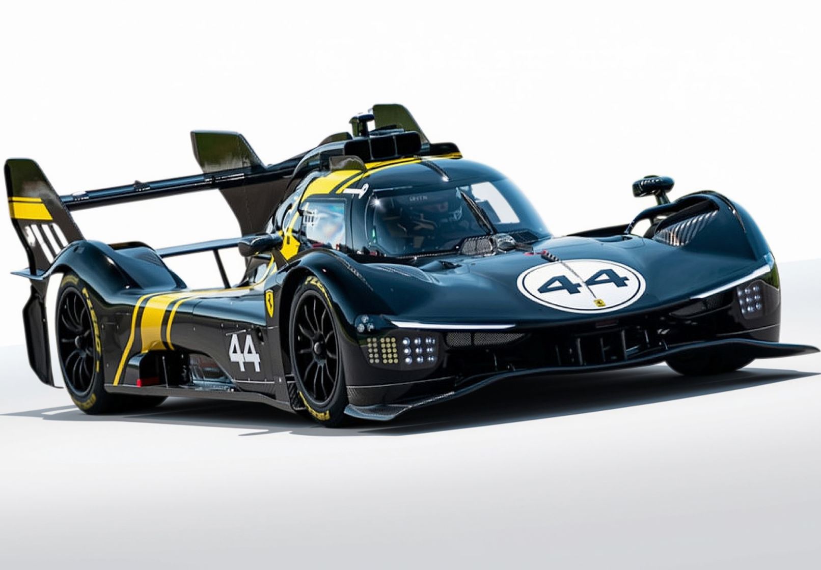BBR Ferrari 499P Modificata Race No. 44 - Nero Daytona | 1:18