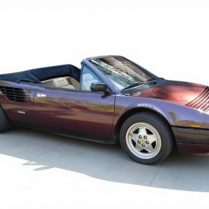 BBR Ferrari Mondial Quattrovalvole Cabriolet - Rubino Mica | 1:18