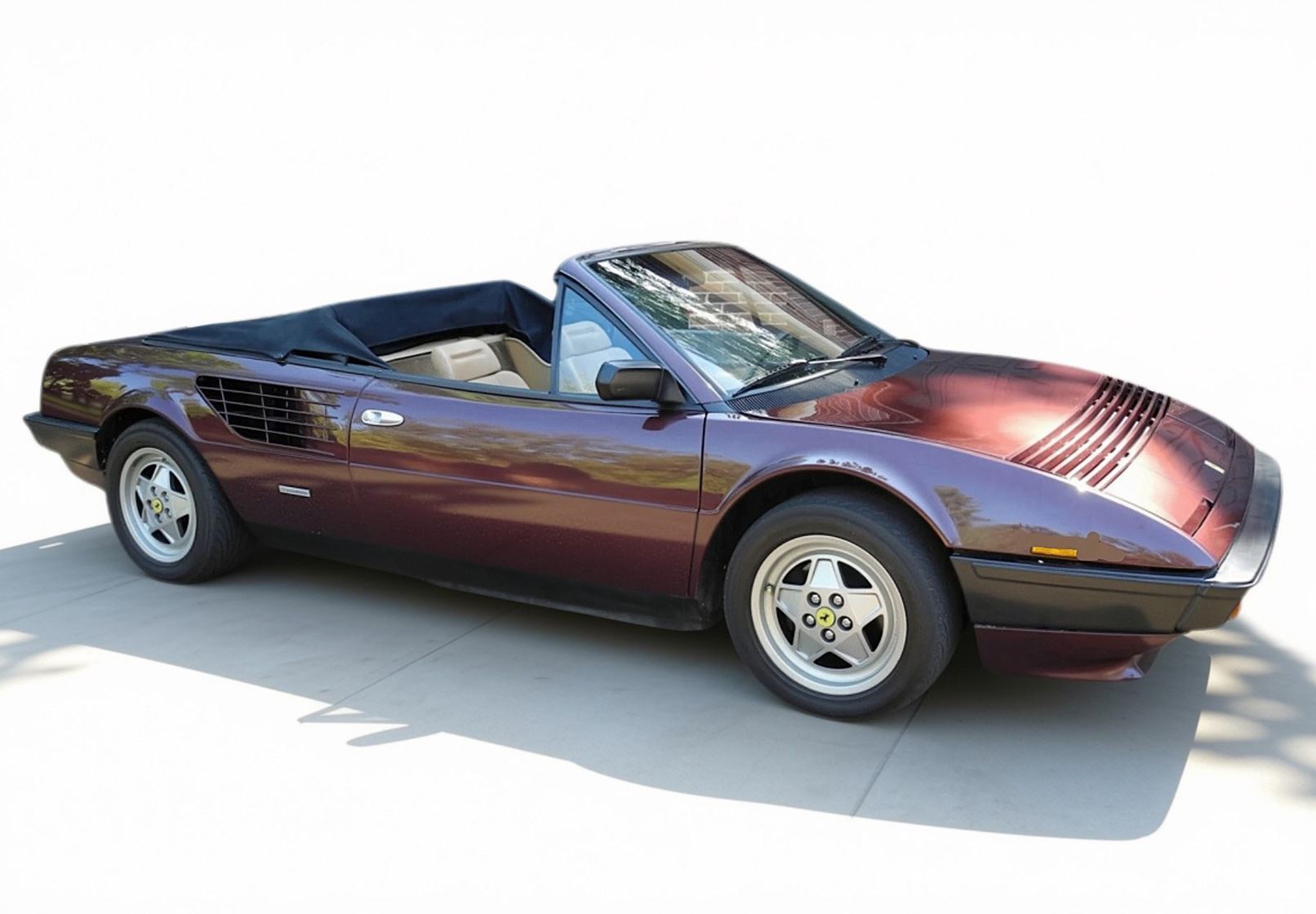 BBR Ferrari Mondial Quattrovalvole Cabriolet - Rubino Mica | 1:18