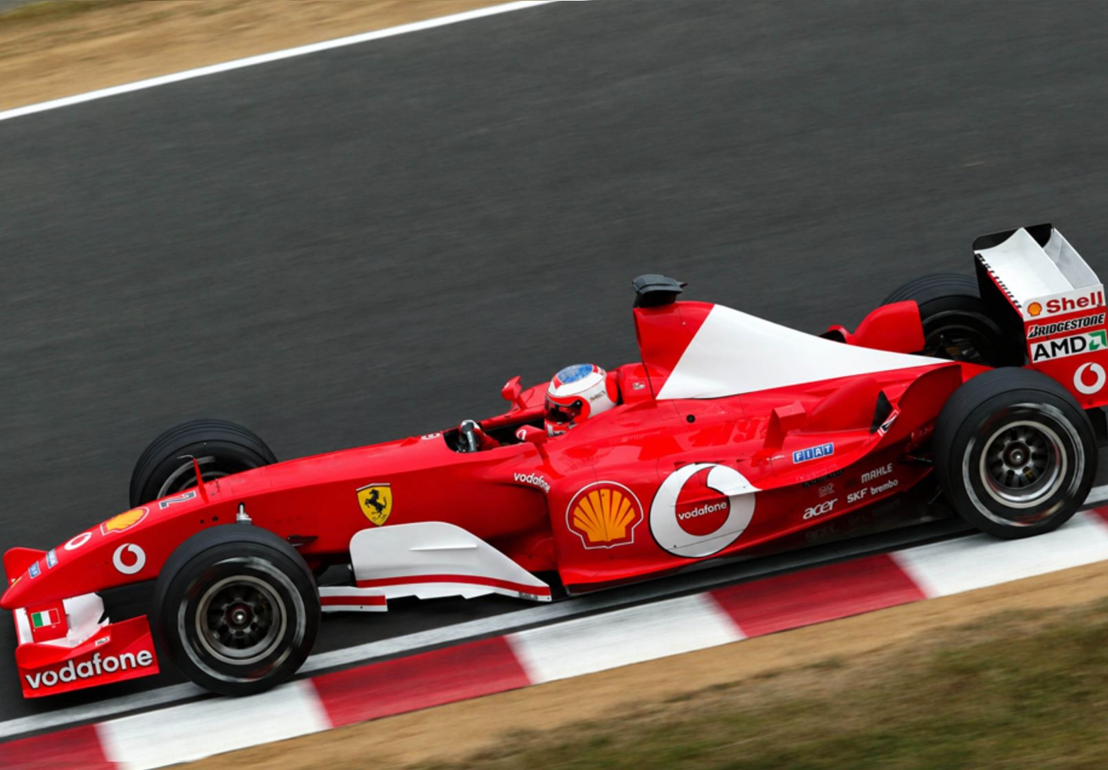 BBR Ferrari F2003 Japanese G.P. Winner Rubens Barrichello | 1:18
