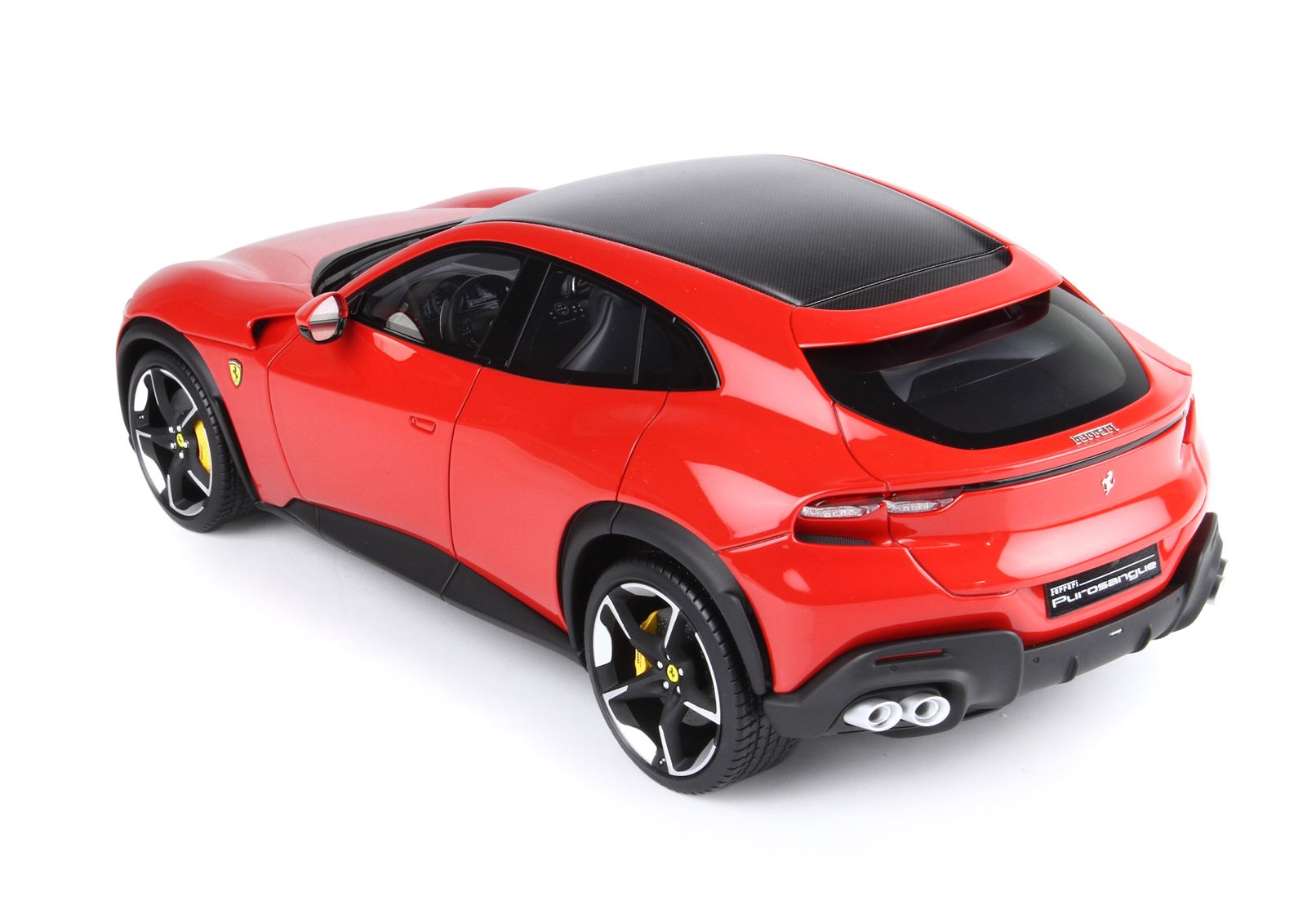 BBR Ferrari Purosangue Carbon Roof - Rosso Corsa 322 | 1:18 – Bild 4