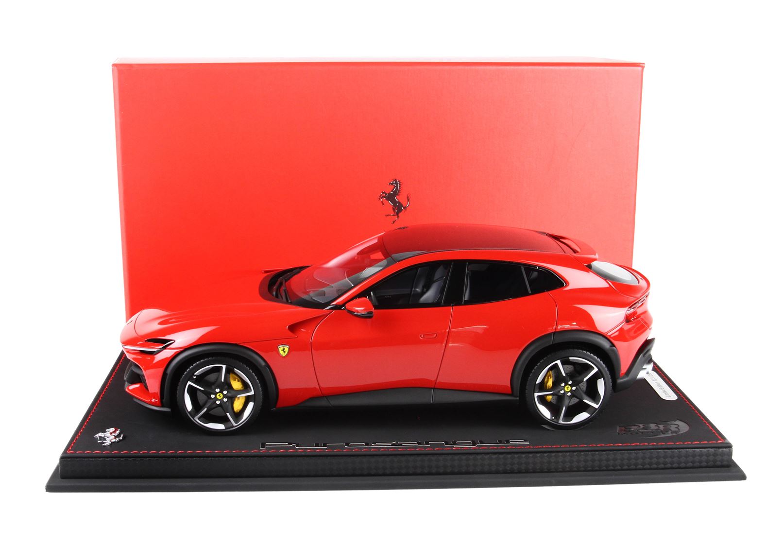 BBR Ferrari Purosangue Carbon Roof - Rosso Corsa 322 | 1:18 – Bild 6