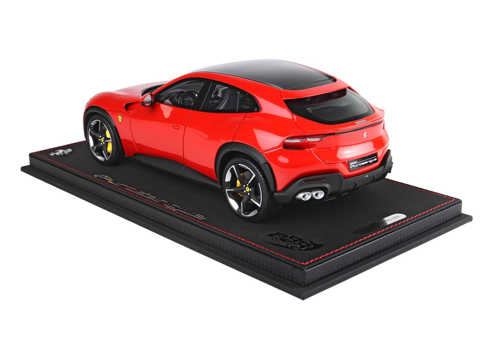BBR Ferrari Purosangue Carbon Roof - Rosso Corsa 322 | 1:18 – Bild 2