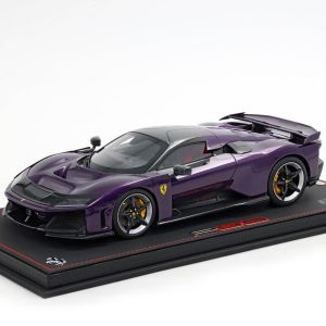 BBR Ferrari F80 Optional Carbonio - Viola Hong Kong | 1:18