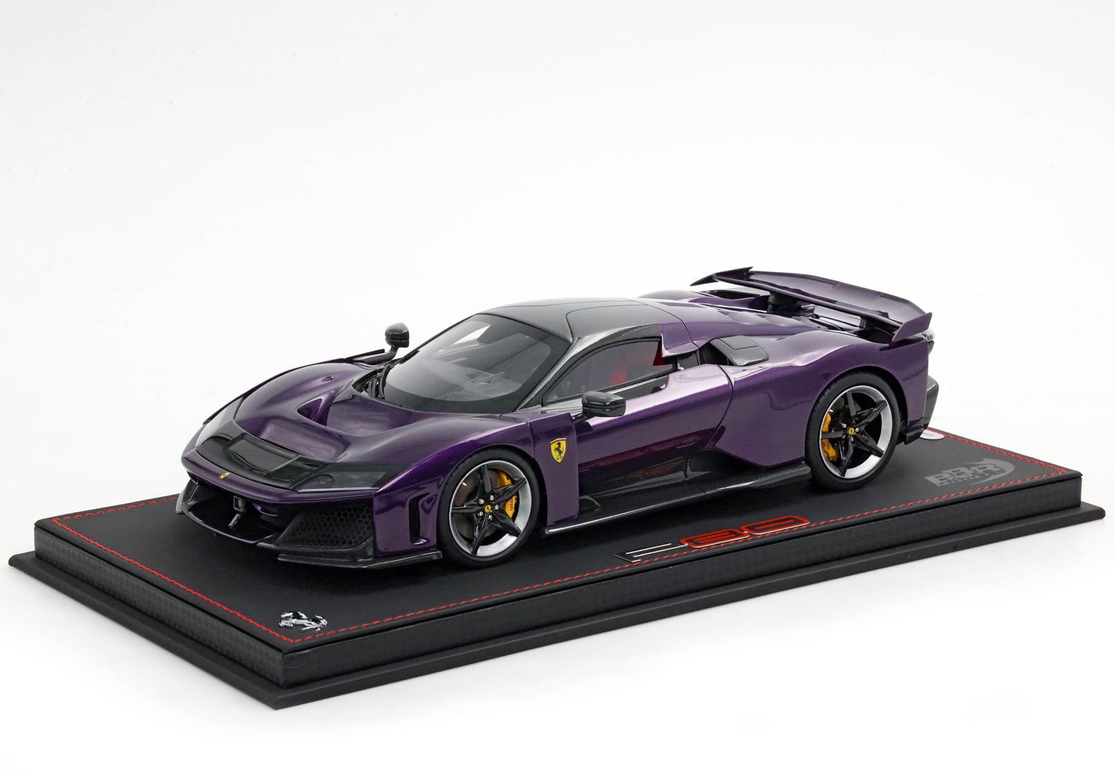 BBR Ferrari F80 Optional Carbonio - Viola Hong Kong | 1:18