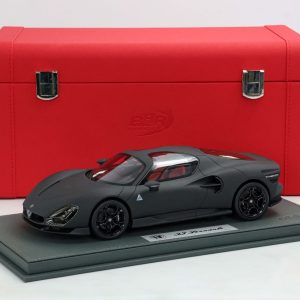 BBR Alfa Romeo 33 Stradale Full Carbon Fibre - Matte Carbon | 1:18