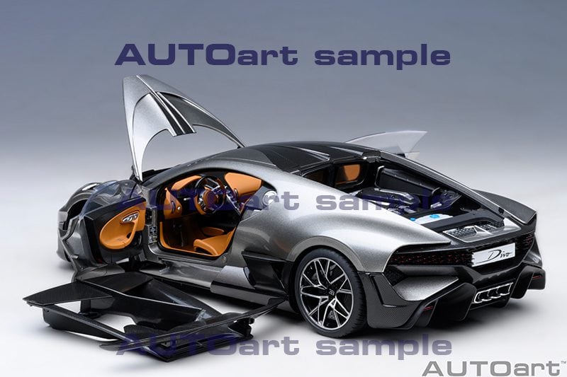 AUTOart Bugatti Divo 1:18 - Comet Grey - Immagine 3