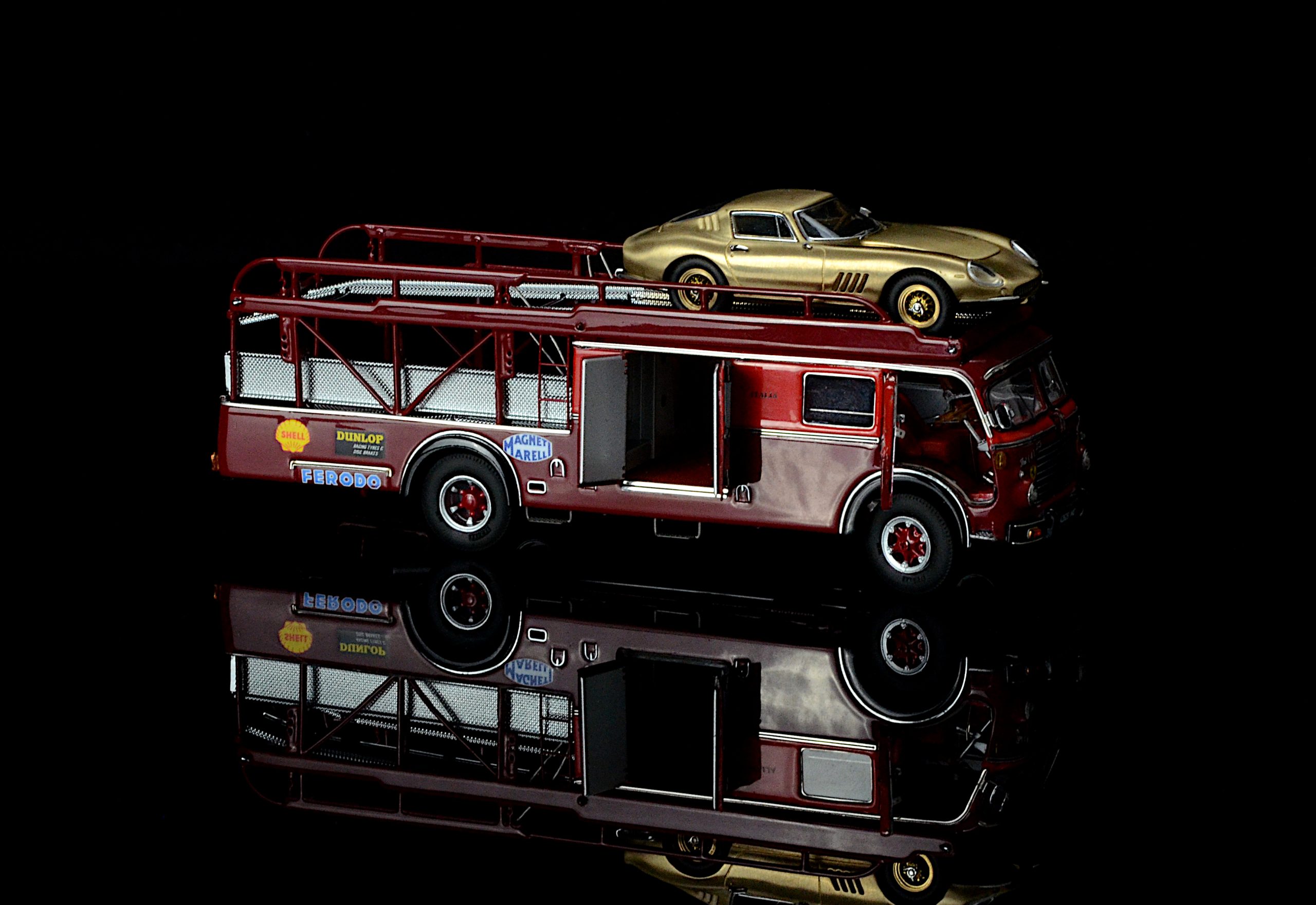 CMC Ferrari Transporter, Fiat 642 RN2 Bartoletti, 1957 - 1/64 – Bild 6