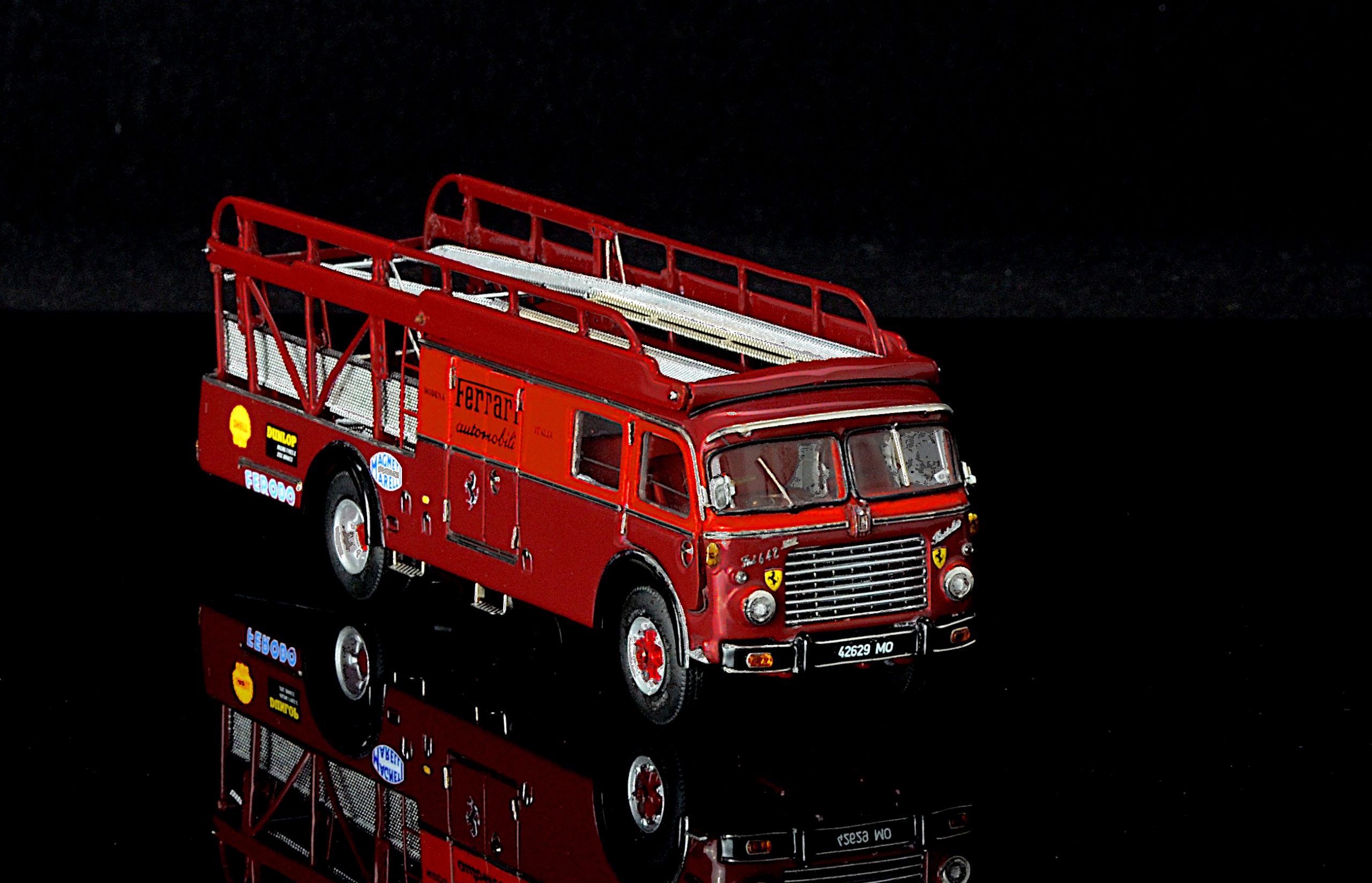 CMC Ferrari Transporter, Fiat 642 RN2 Bartoletti, 1957 - 1/64 – Bild 10